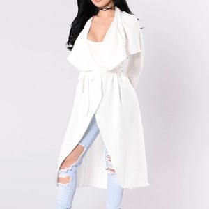 Business Casual Coat- Off White